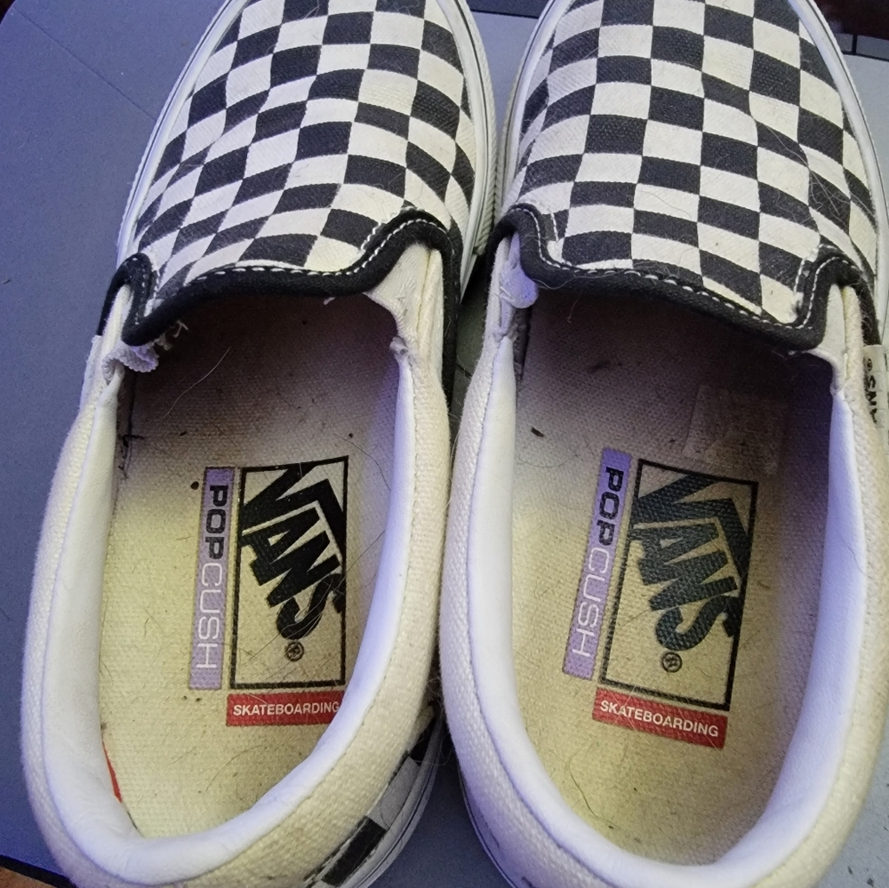 Big Kids vans slip on pros 3.5